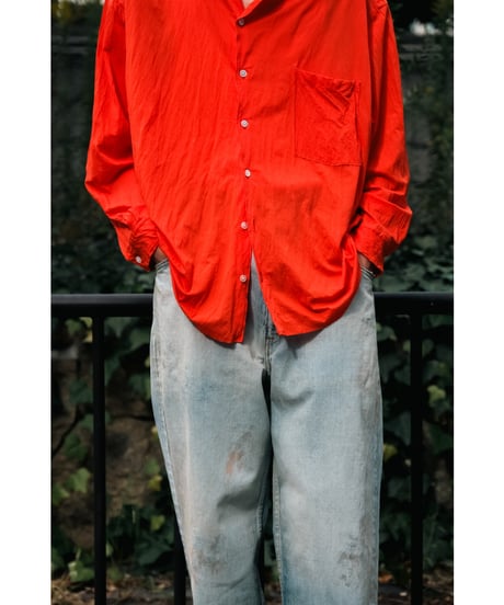 KANEMASA PHIL. "Exclusive" 46G Artisan Crepe Jersey Shirt