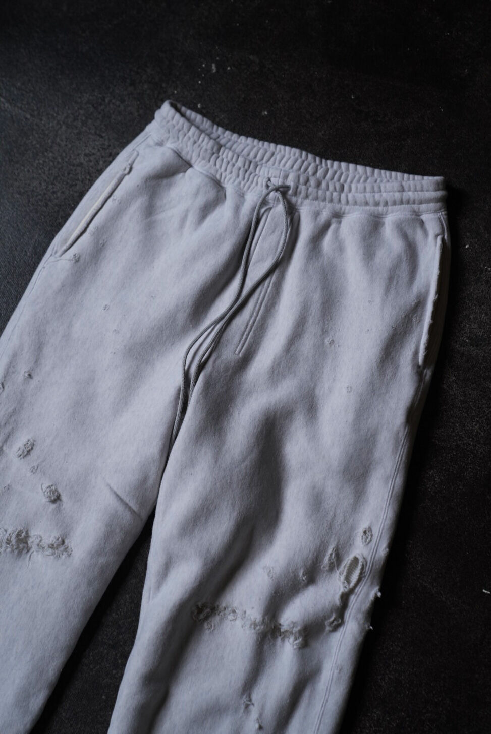 ANCELLM CRASH SWEAT LAYERED PANTS | MusterWerk ANCELLM CRASH SWEAT LAYERED PANTS | MusterWerk