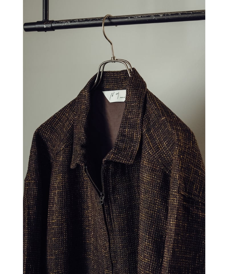 ANCELLM TWEED ZIP JACKET | MusterWerk Sud. ANCELLM TWEED ZIP JACKET | MusterWerk Sud.