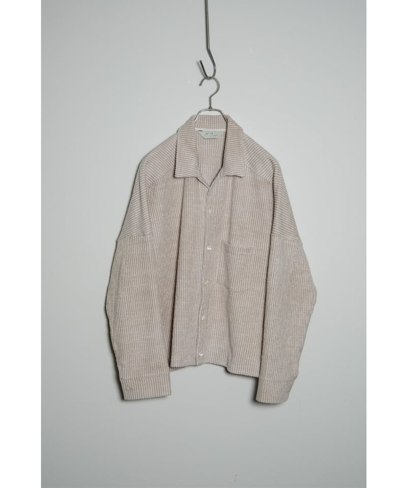 ANCELLM CUT STRIPE SHIRT | MusterWerk Sud.
