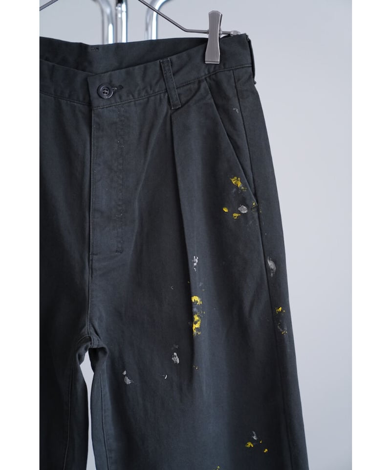 パンツ ANCELLM PAINT CHINO TROUSERS 24AW ANCELLM (アンセルム) 