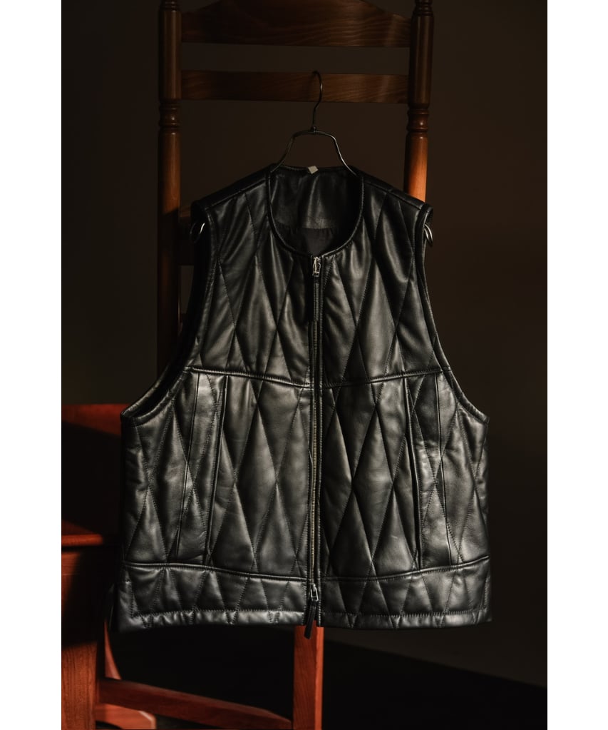 未使用】＜H＞QUILTED VEST/ベスト - トップス