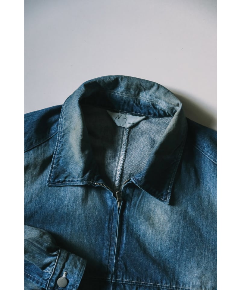 ANCELLM DENIM ZIPUP JACKET | MusterWerk Sud.