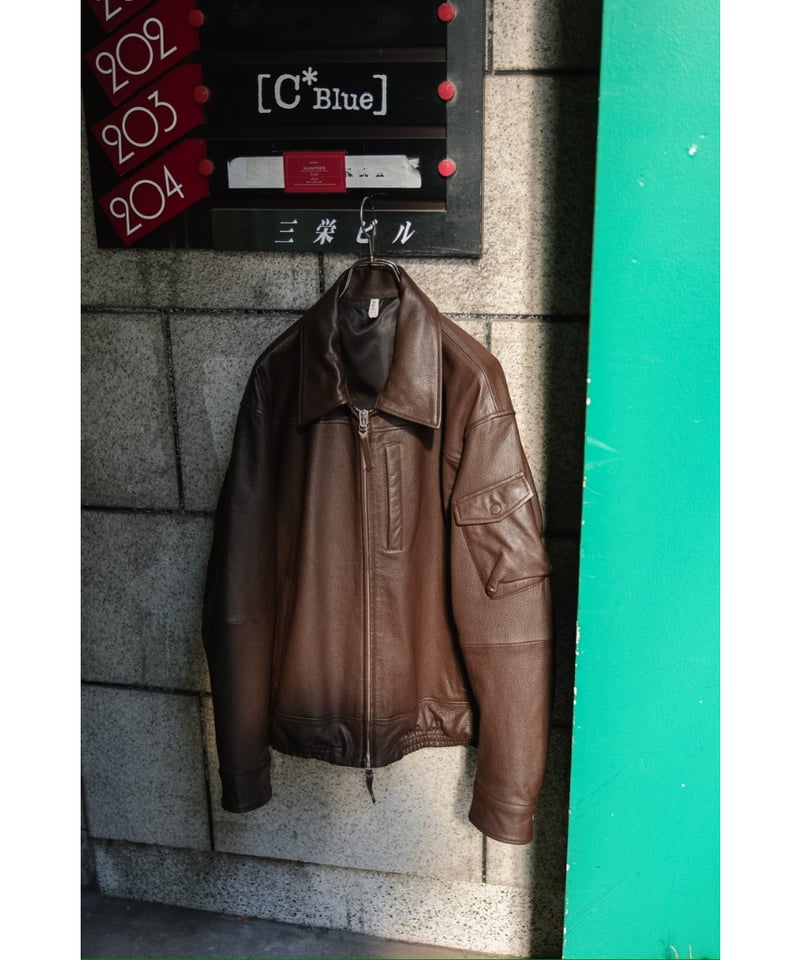 【新品未使用】CCU SWING TOP JACKET NUBUCK(サイズ2) CCU シーシーユー SWING TOP JACKET ヌバックスウィングトップ