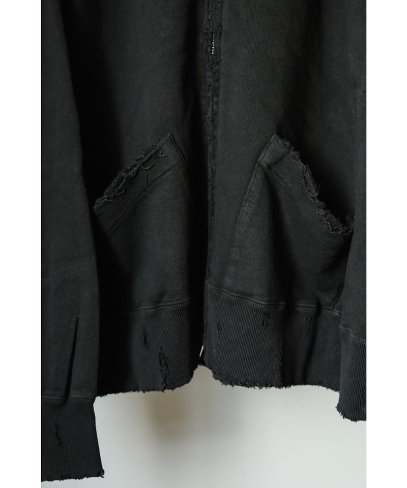 ANCELLM CRASH ZIP HOODIE | MusterWerk Sud. ANCELLM CRASH ZIP HOODIE | MusterWerk Sud.