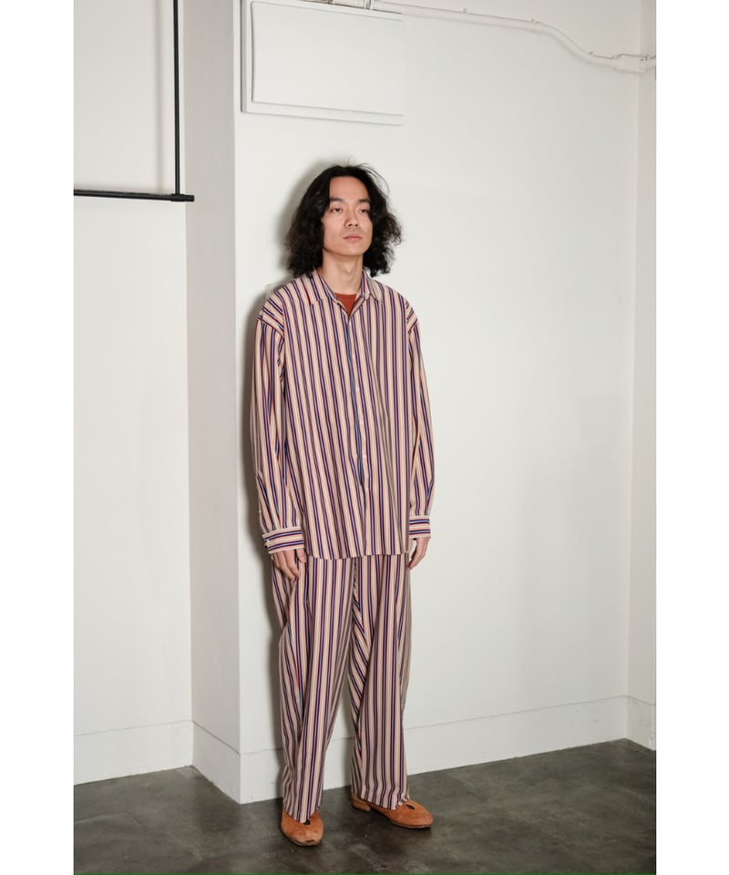 KANEMASA PHIL. 46G Easy Stripe Pants | MusterWe