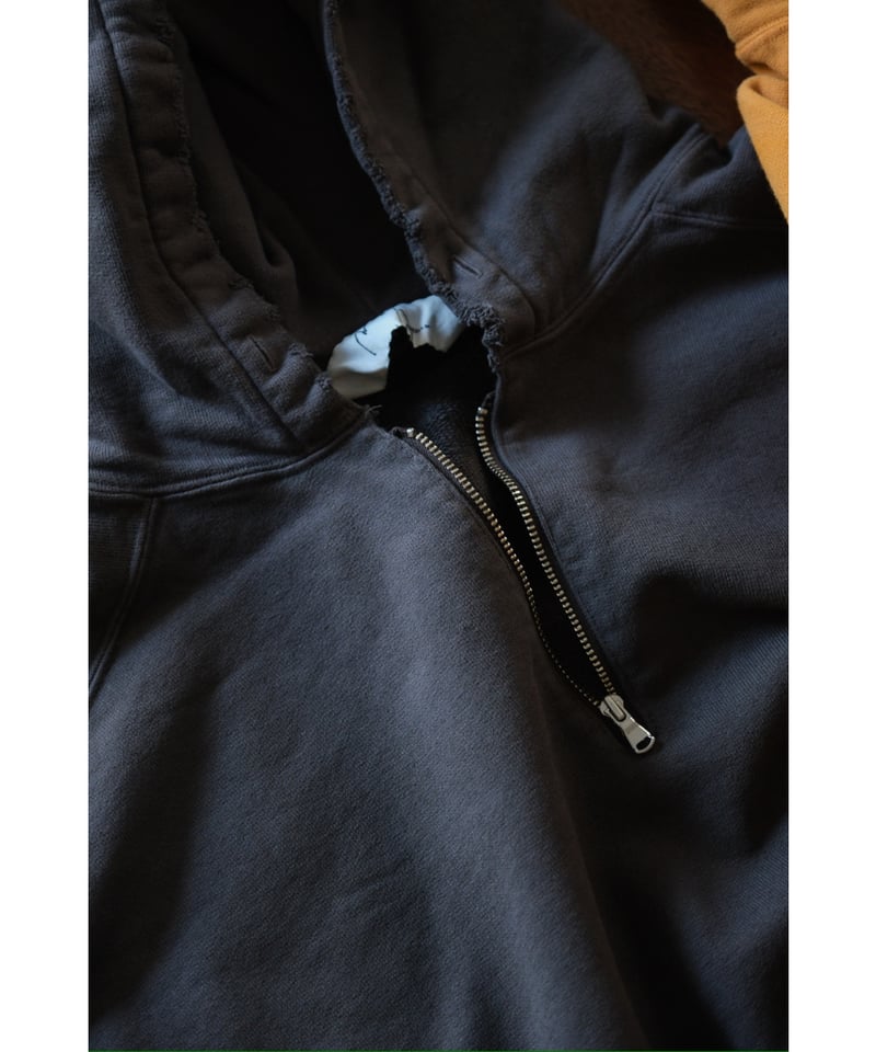 トップス ANCELLM HALF ZIP SWEAT SHIRT BLACK 3 ANCELLM HALF ZIP SWEAT SHIRT | MusterWerk Sud.