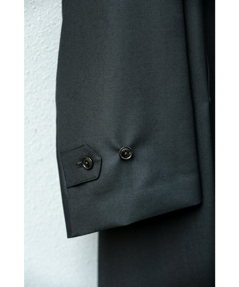REVERBERATE STAND COLLAR COAT | MusterWerk Sud.