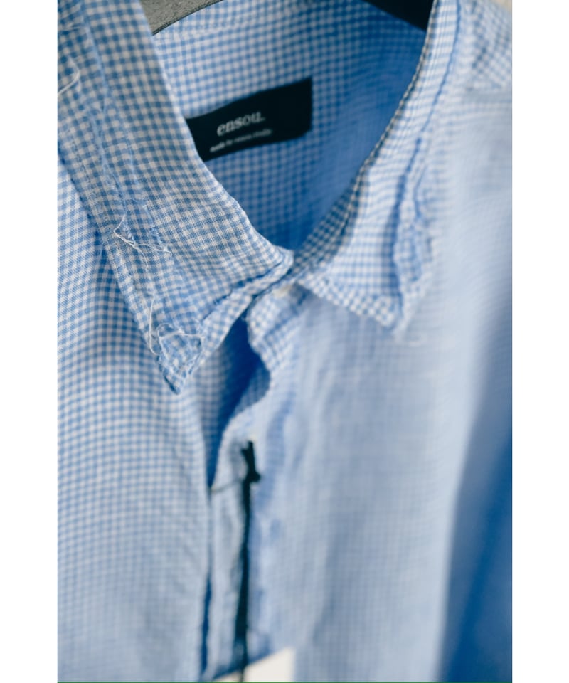 ensou. Rough Cut Shirt | MusterWerk Sud.