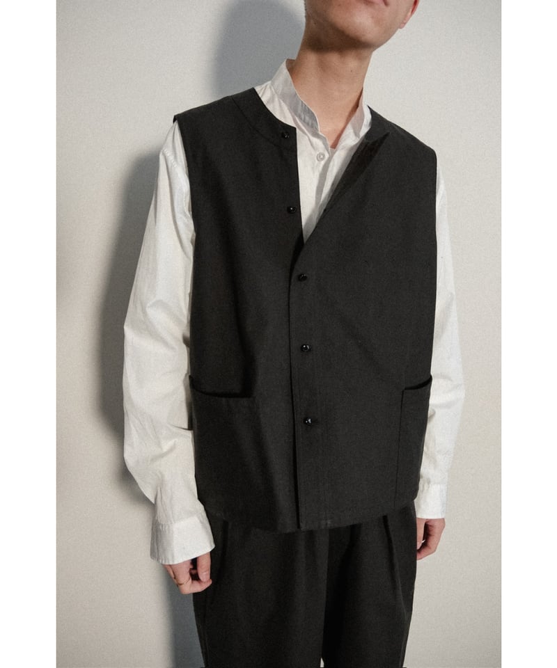 美品m's braque エムズブラック ベスト 2019ss 1LDK 美品m's braque エムズブラック ベスト 2019ss 1LDK トップス