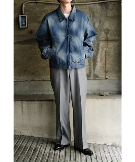 ANCELLM DENIM ZIPUP JACKET