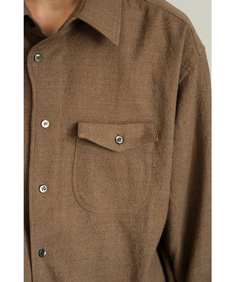 Gorsch the merry coachman 22A/W ウール長袖シャツ Gorsch the merry coachman Collar Shirt Vintage