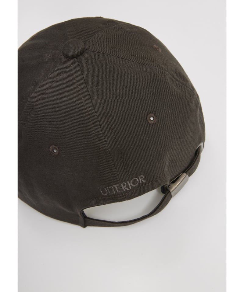 ULTERIOR WASHED VINTAGE TWILL 6 PANELED CAP | M