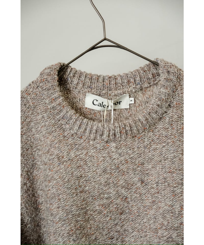 Caledoor British Wool Crew Neck Knit Made by ma