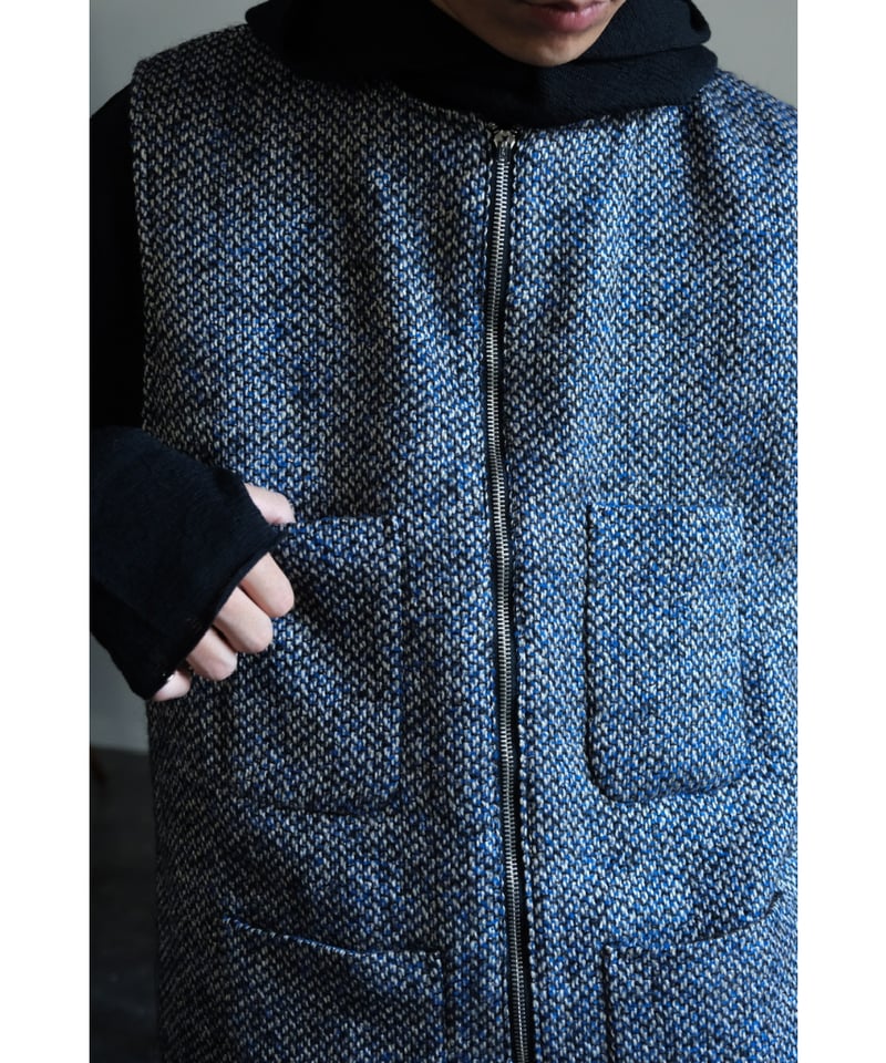 BISOWN MIXTWEED SHORT ZIP BLOUSON 【公式通販】