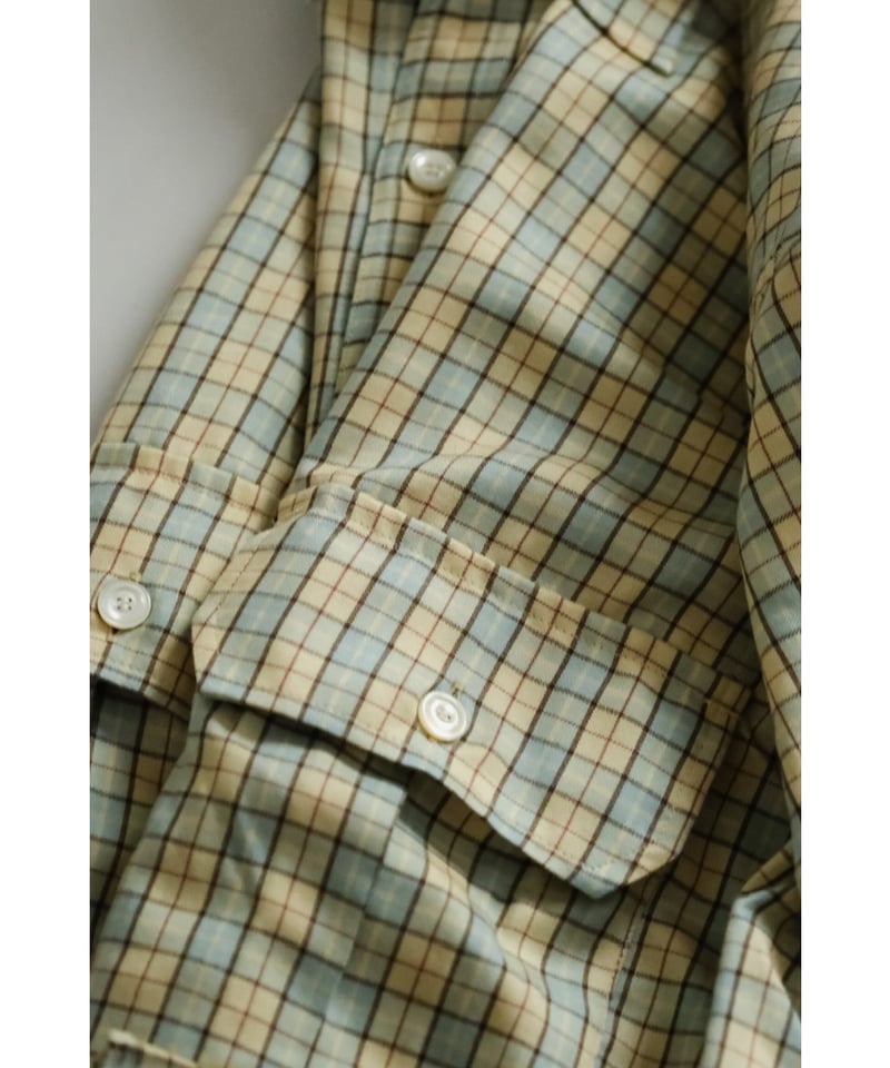 ANCELLM NEL CHECK OVER WORK SHIRT | MusterWerk