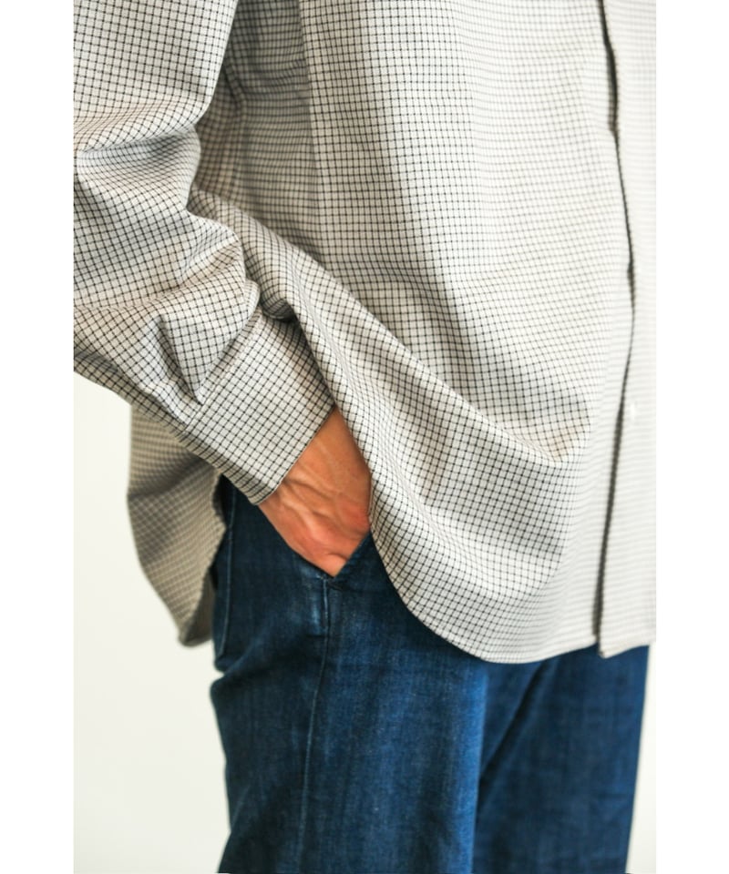 KANEMASA PHIL. 36G Atmosphere Check Shirt | Mus