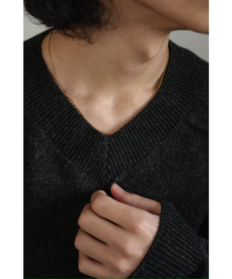 The CLASIK SADDLE V NECK | MusterWerk Sud.