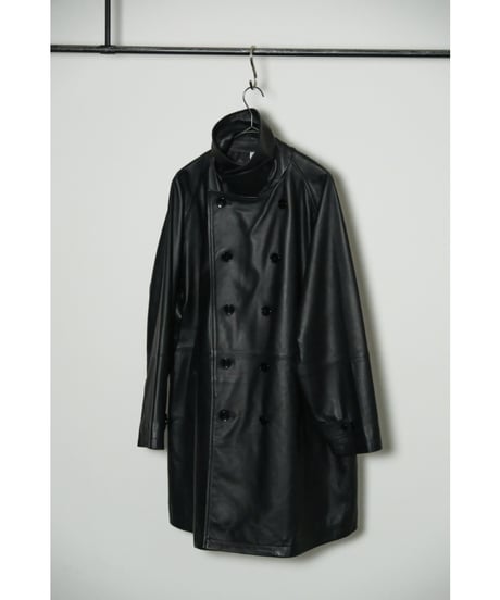 CCU DOUBLE BREASTED HALF COAT