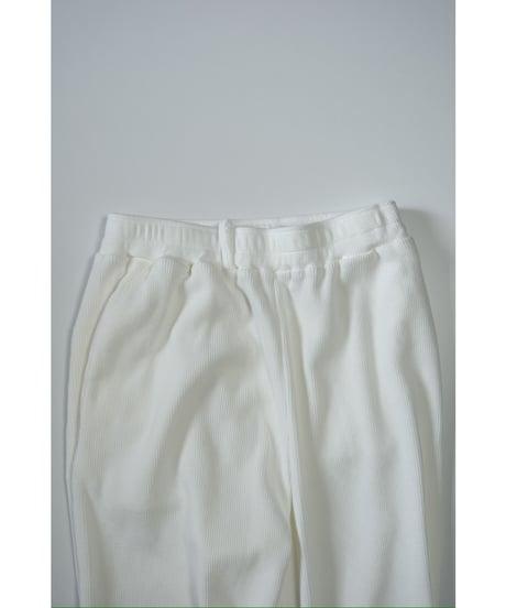 KANEMASA PHIL. 18G Heavy Weight Garment Dye Waffle Pants