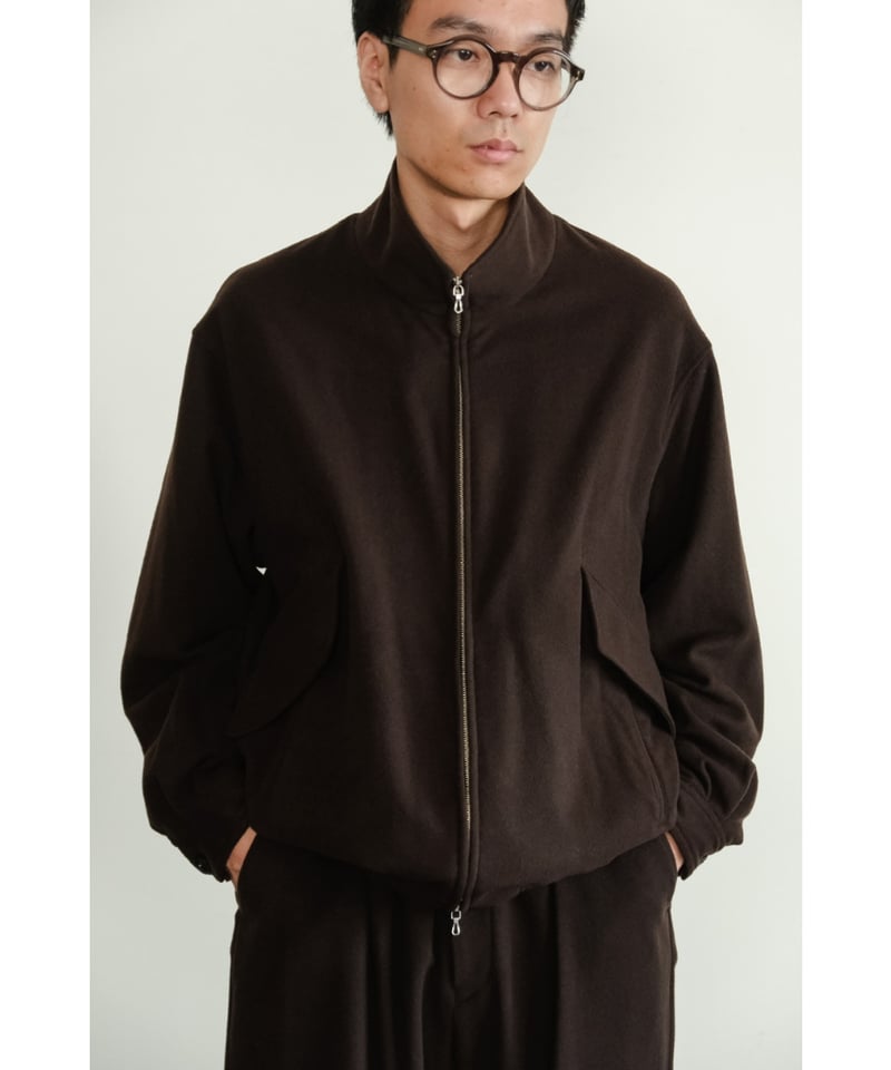 ULTERIOR BRUSHED SOFT FLANNEL ZIP UP JKT | Must