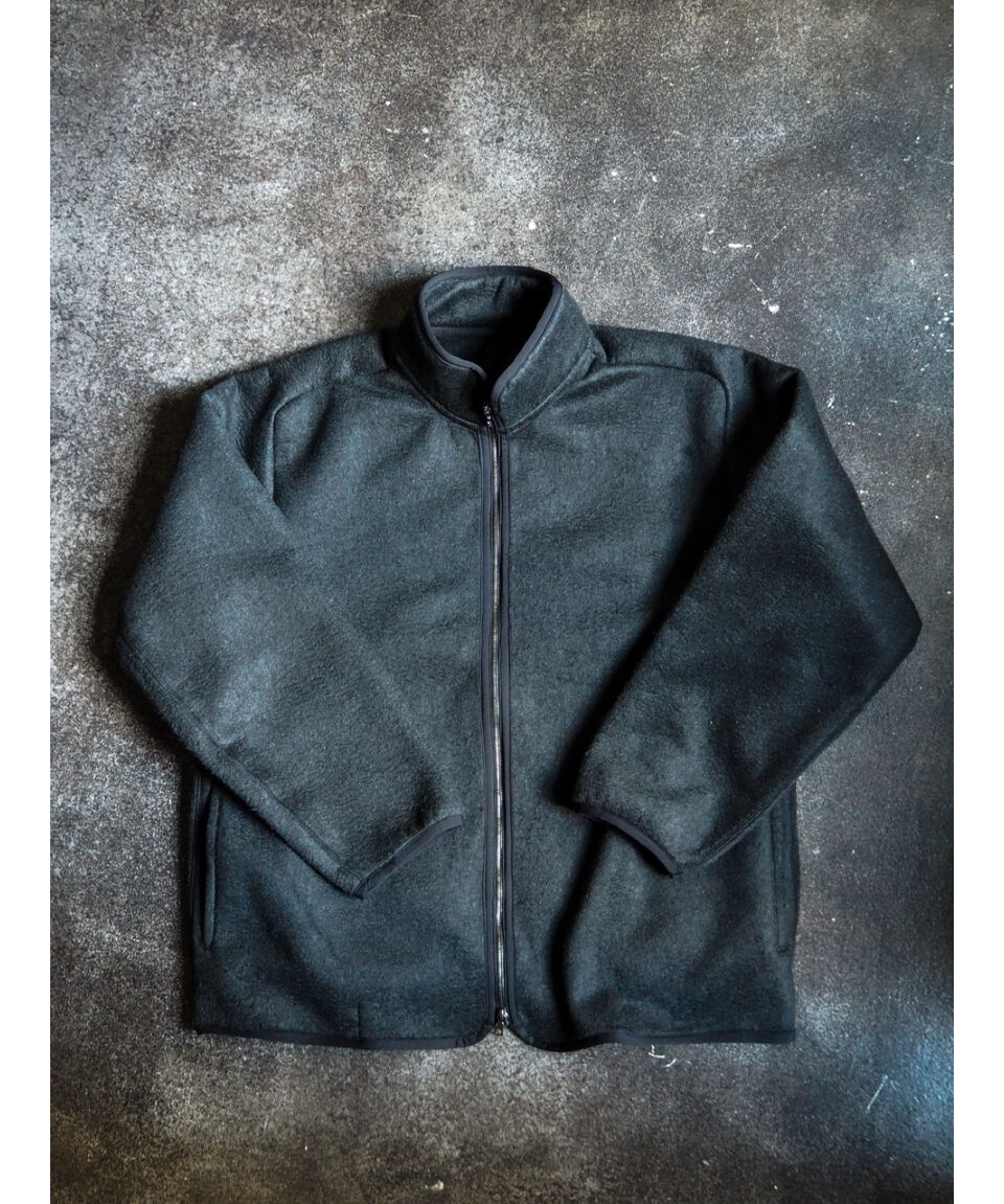 ブラームス cotton silk fleece zip jacket blurhms/Cotton Silk Fleece ZIP Jacket