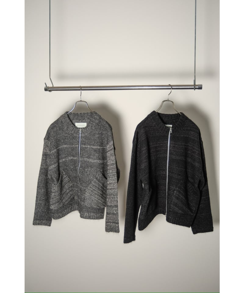 ENCOMING KNITTED TWO POCKET BLOUSON | MusterWer