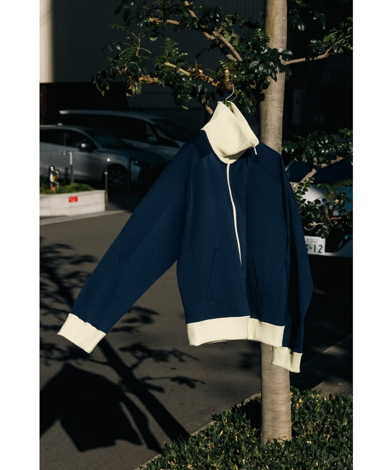 トップス ANCELLM/ DRIVERS TRACK JACKET(NAVY) - トップス