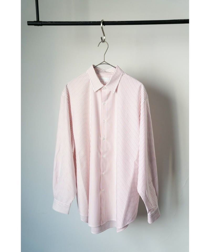 トップス KANEMASA PHIL Atmosphere Stripe Shirt KANEMASA PHIL. 46G Atmosphere Stripe S/S Shirt（6color