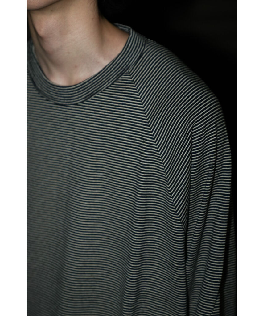 トップス C/NAPP Border Baseball Raglan Tee blurhms [ ブラームス ] C/NAPP Border Baseball Raglan Tee