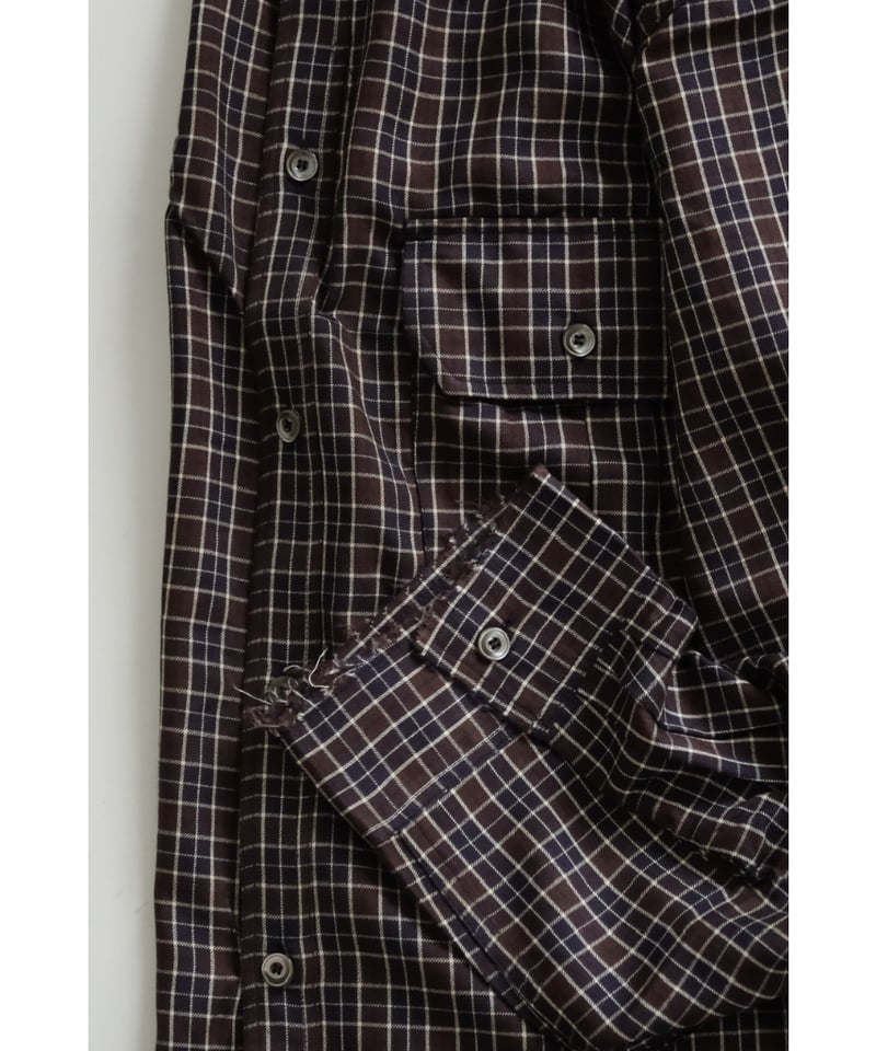 ANCELLM NEL CHECK OVER WORK SHIRT | MusterWerk