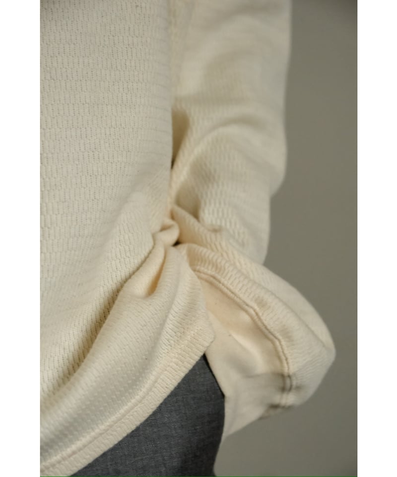 ANCELLM WAFFLE CREW NECK LS | MusterWerk Sud.