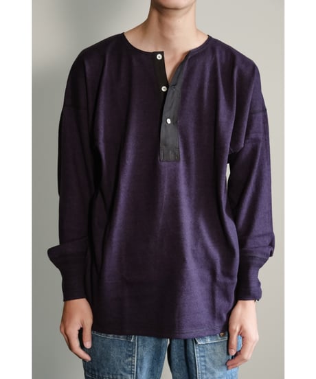 Olde Homesteader RUSTIC JERSEY HENLY NECK LONG SLEEVE