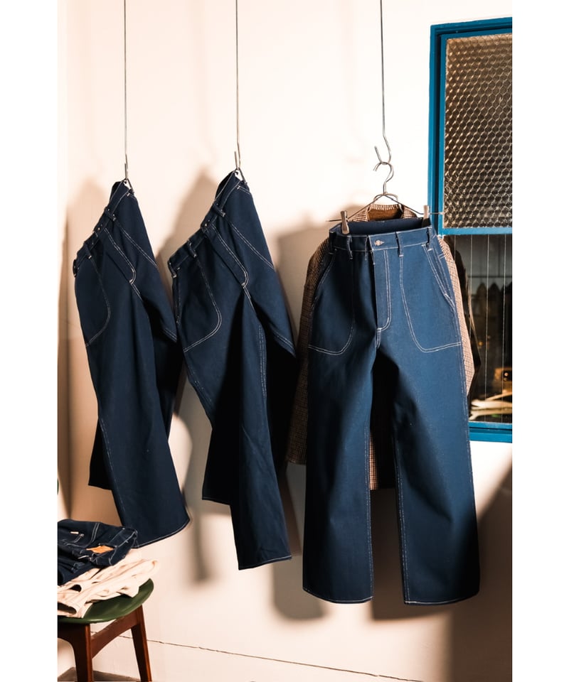 FAUVES RANCH Ⅱ DENIM NAVY Fauves Ranch Pant II - Navy Denim – Standard & Strange