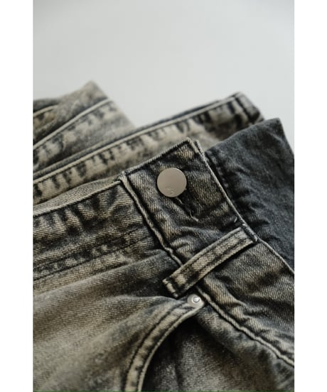 ANCELLM #01 MIDTAPERED 5P DENIM PANTS