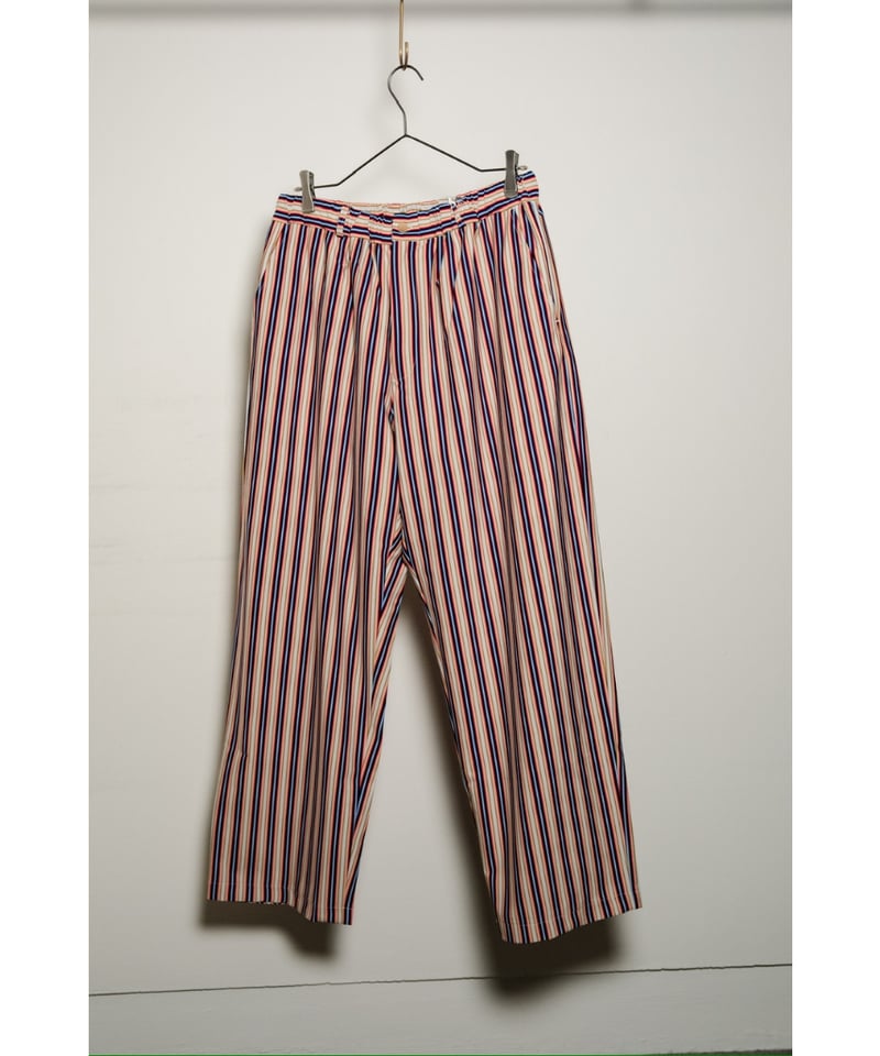 KANEMASA PHIL. 46G Easy Stripe Pants | MusterWe