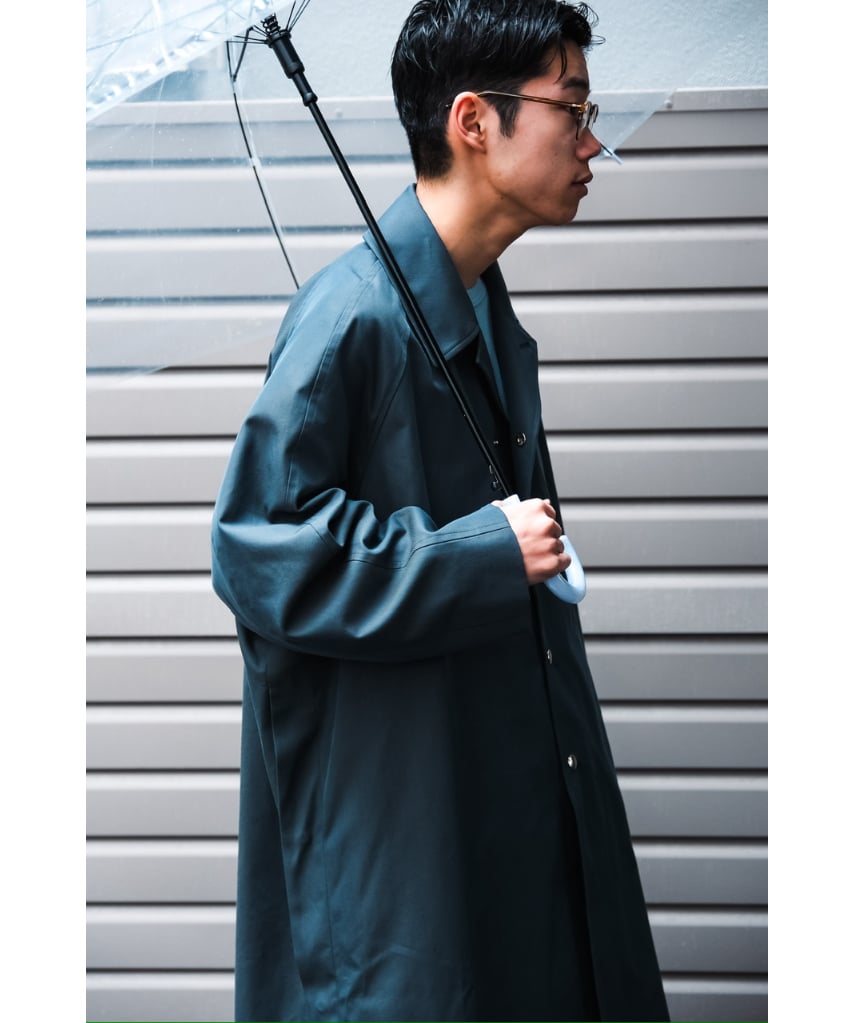 未使用 22aw The CLASIK バルカラーポンチョ ステンカラーコート