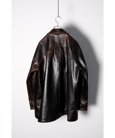 ENCOMING BACK PLEATED BLOUSON