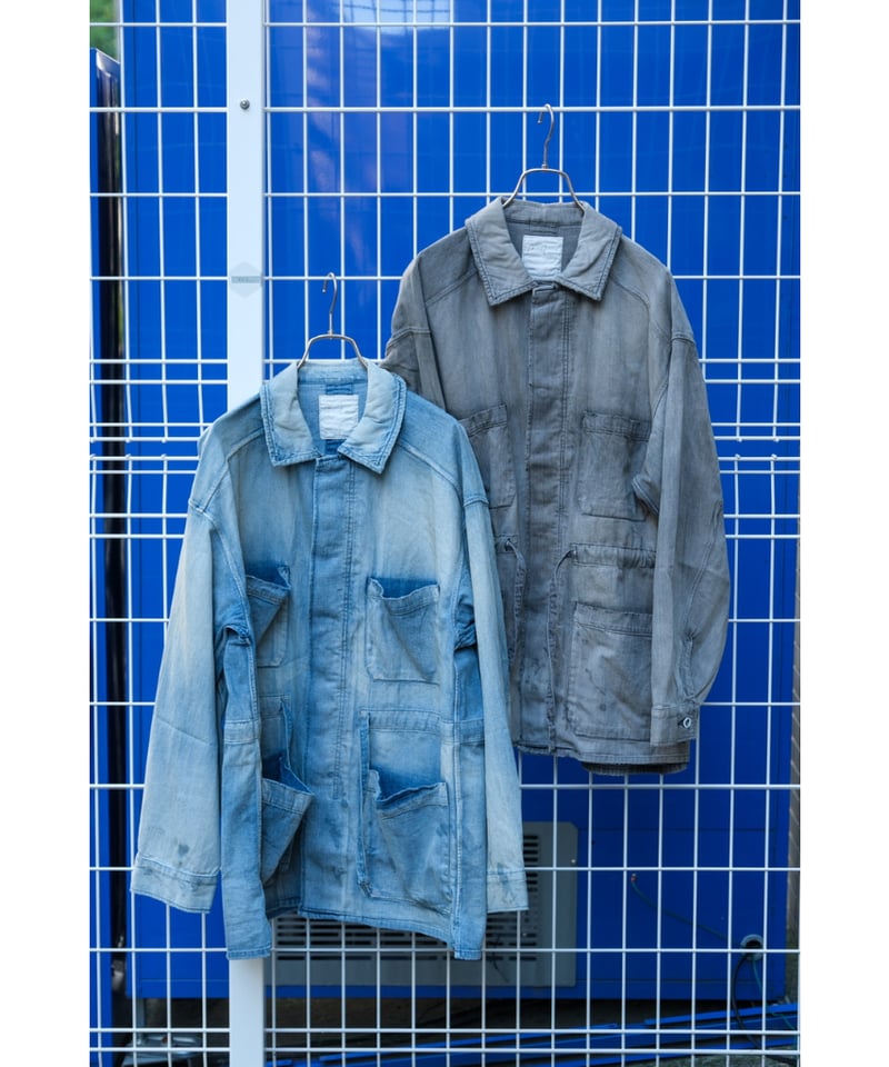 ANCELLM AGING DENIM SHIRT JACKET | MusterWerk Sud.