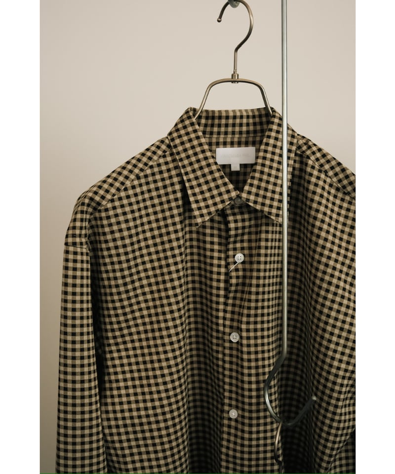 KANEMASA PHIL. 46G Modest Gingham Check Shirt |