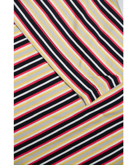 KANEMASA PHIL. 36G Multi Border S/S Tee