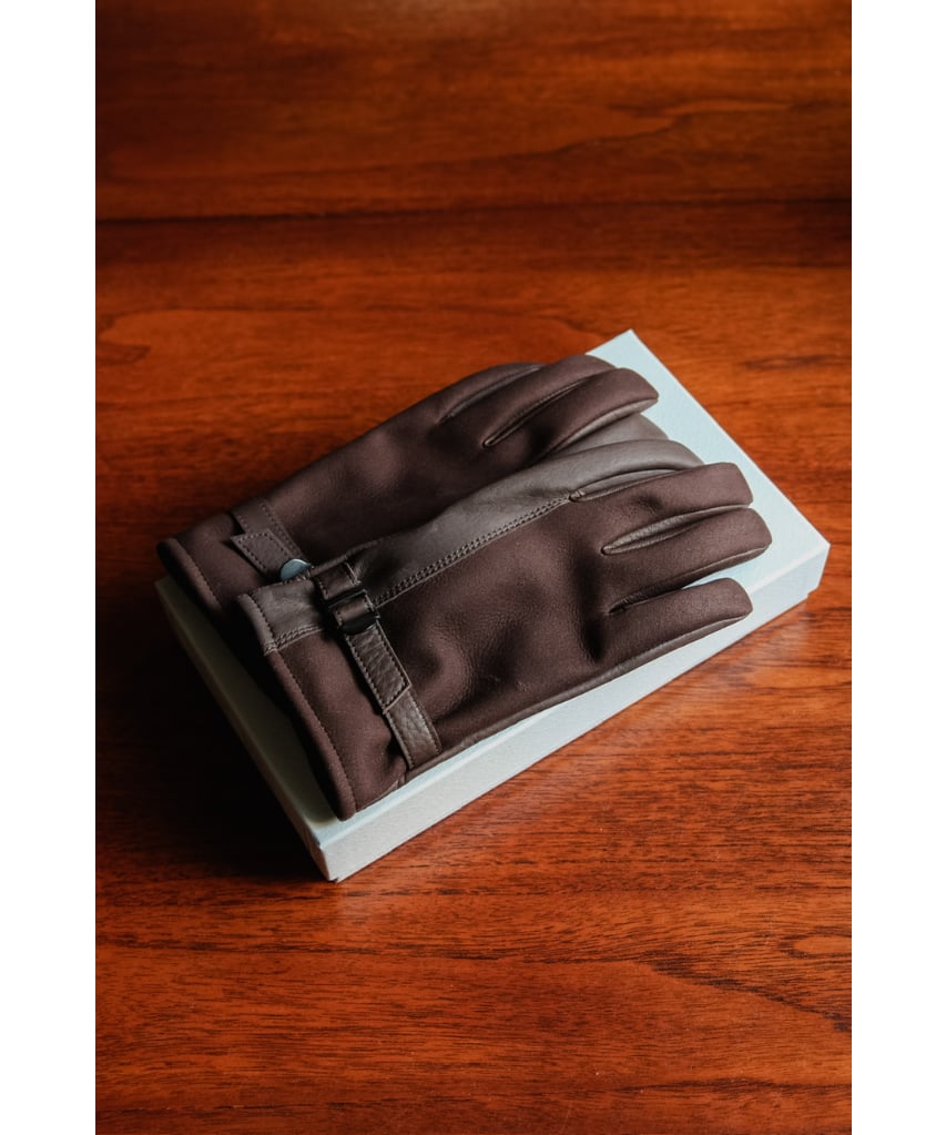 post production レザーグローブ Post Production ポストプロダクション/ Mil-Gloves/ ブラック