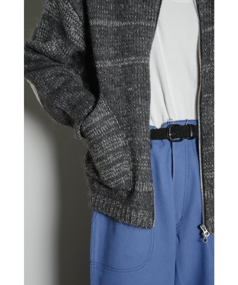 ENCOMING KNITTED TWO POCKET BLOUSON | MusterWer