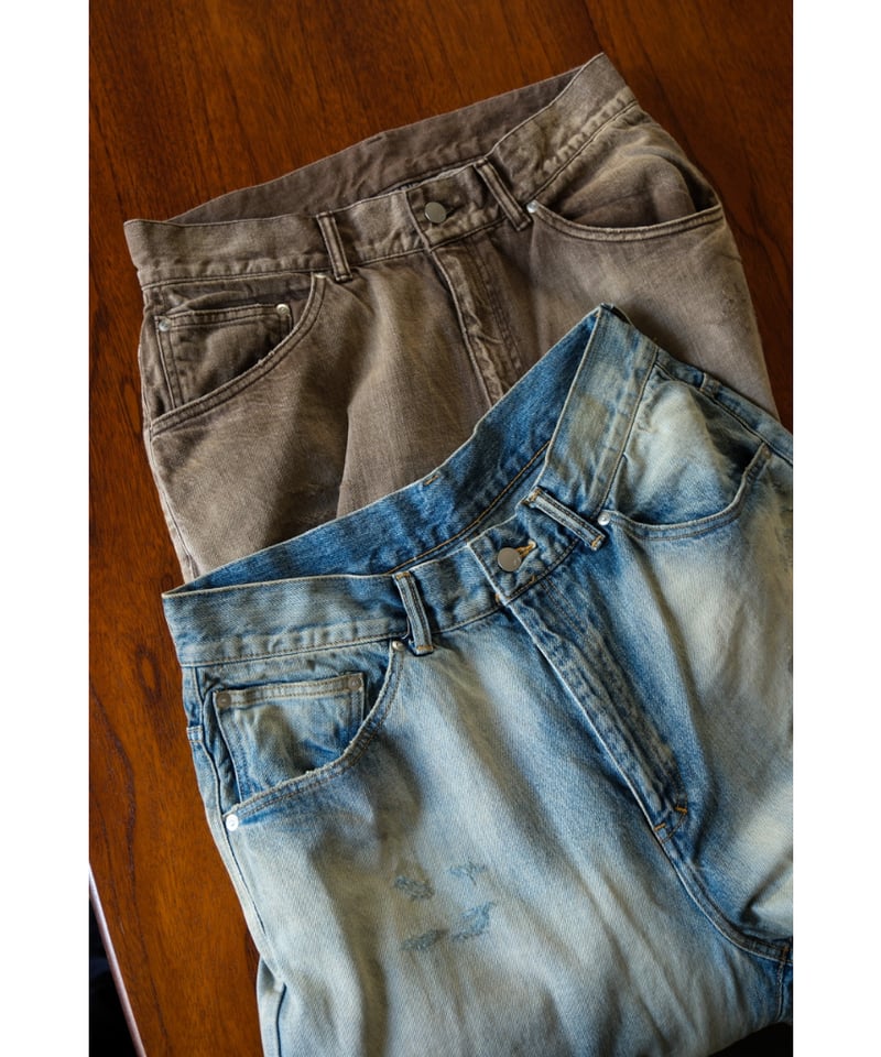 ANCELLM P/TAPERED 5P DENIM PANTS | MusterWerk Sud. ANCELLM P/TAPERED 5P DENIM PANTS | MusterWerk Sud.