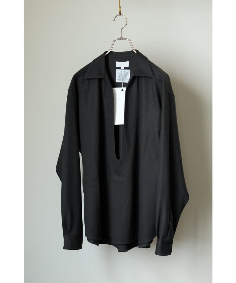 KANEMASA PHIL. 36G Wool Varruse Shirt | MusterW