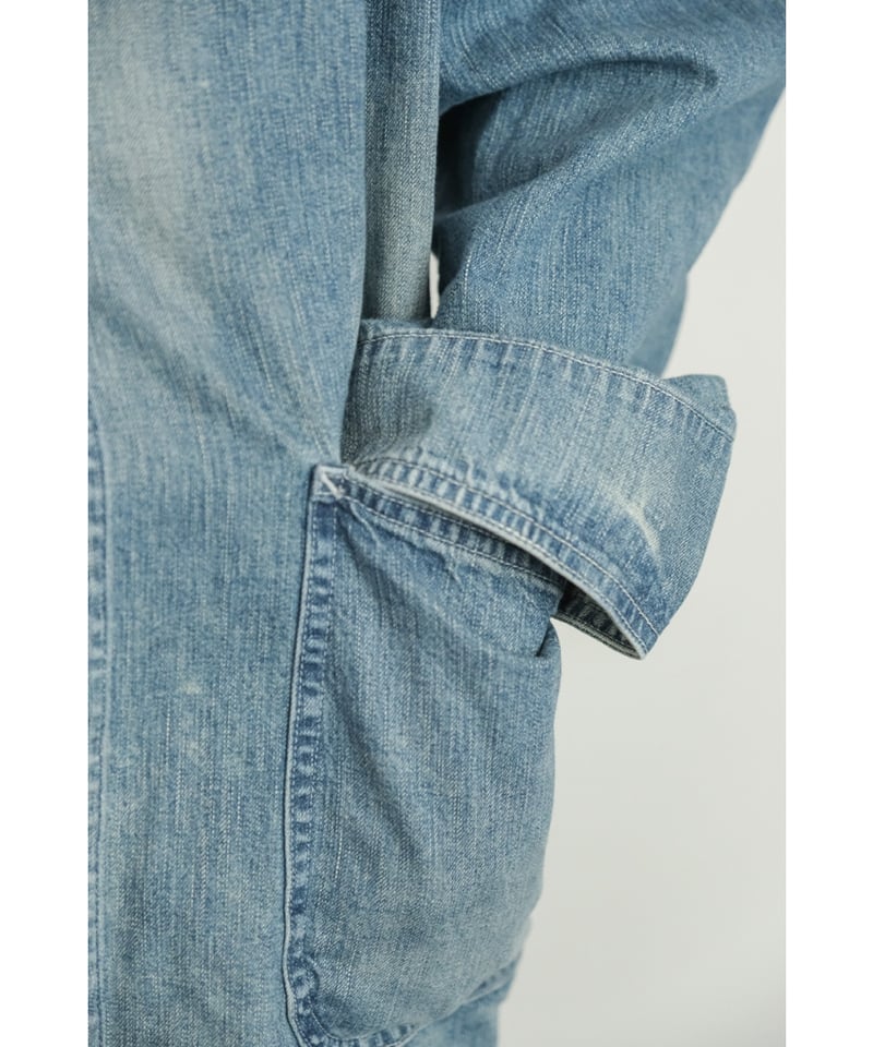 ジャケット・アウター ULTERIOR#25AW#FADED LIGHT DENIM#COVERALL FADED LIGHT DENIM COVBERALL｜ULTERIOR 25AW｜えん -en-