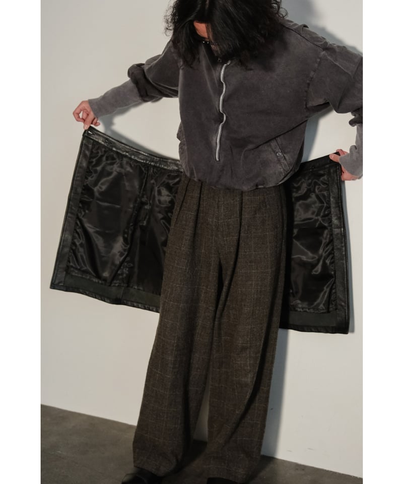 CCU LAYERED WRAP SKIRT | MusterWerk Sud.