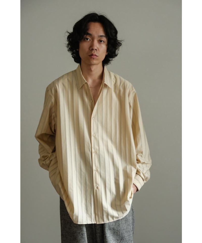 KANEMASA PHIL. 46G Atmosphere Stripe Shirt | Mu