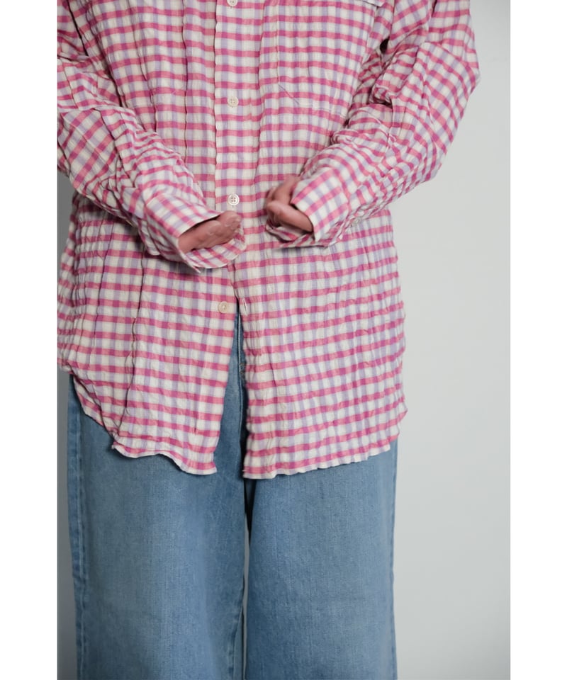 トップス BISOWN CHECK G.I. SHIRTS RED CHECK BISOWN] CHECK G.I.SHIRTS / RED CHECK | YES-姫路の美容院と服