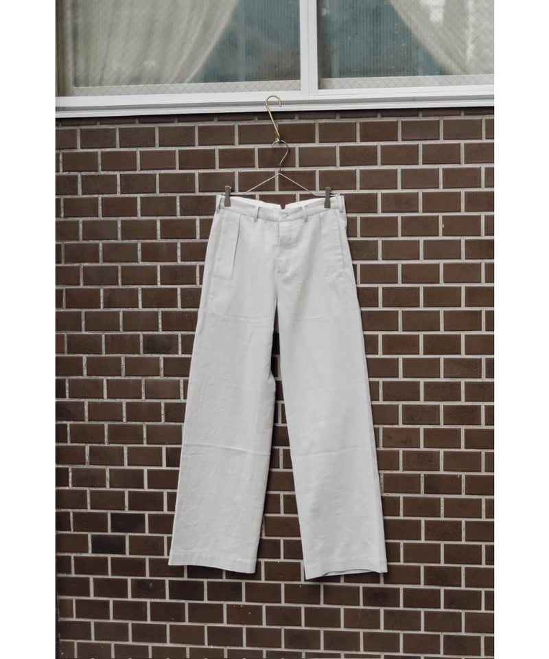 m’s braque TUCKED WIDE PANTS m's braque 